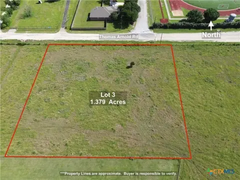 Fenced Commercial Land