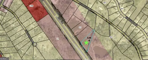 Wooded C-1 Commercial Land