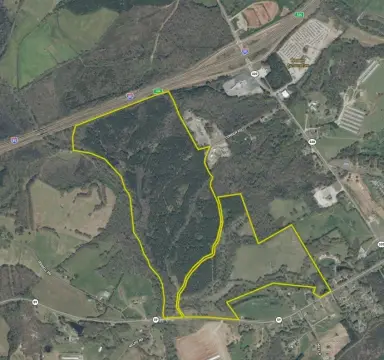 Industrial Development Land with Interstate Frontage