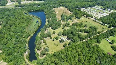 Multi-Use Land with Lake and Warehouse