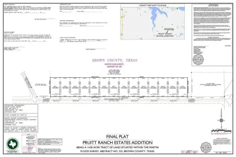 Acre Homesites Near Lake Brownwood