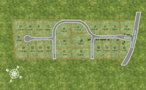 Residential Development Lot with Trees