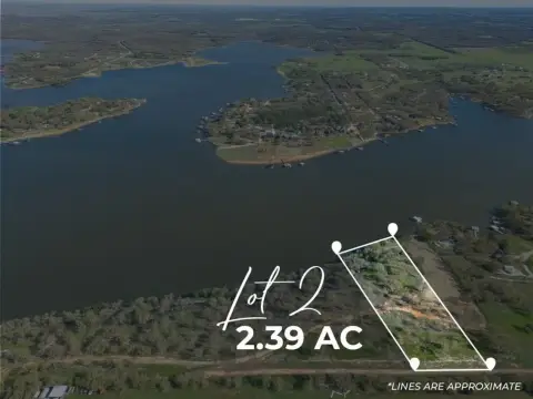 Lakefront Land in Bowie, Texas