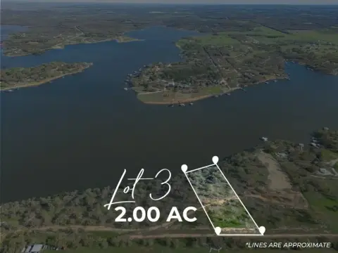 Lakefront Land in Bowie, Texas