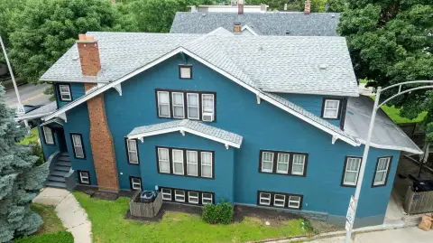 Corner-Lot Two-Flat Duplex