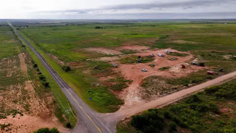 Level Farmland with Road Frontage