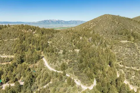 Forested Land Near Lava Hot Springs