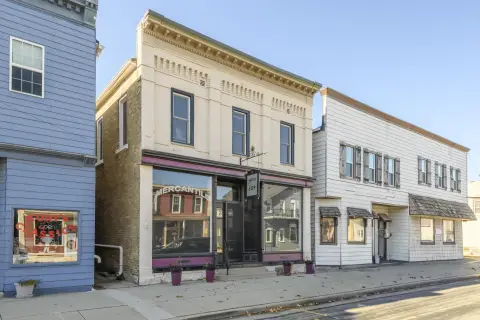 Renovated Mixed-Use Building in Hustisford
