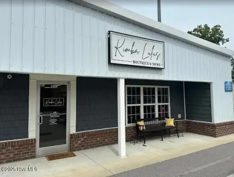 Retail Storefront with Covered Entrance