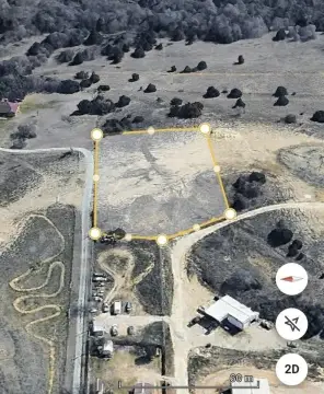 Fenced Commercial Land with Office