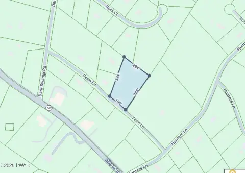 Level Wooded Parcel in Dingmans