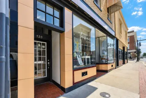 Renovated Mixed-Use Brick Building