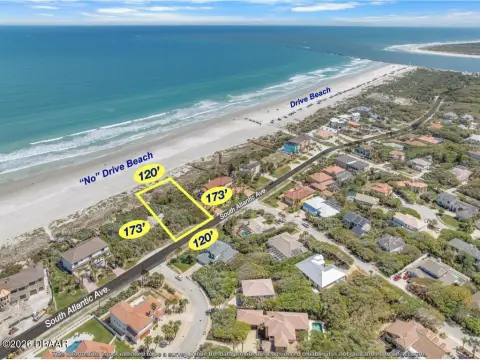 Oceanfront Land in Ponce Inlet