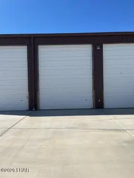 Self-Storage Unit with Roll-Up Door