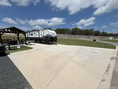 Corner RV Lot with Pergola