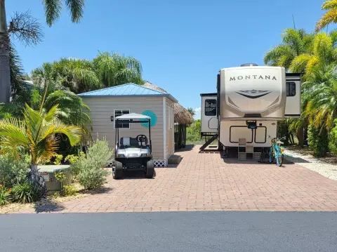 RV Resort Lot with Amenities