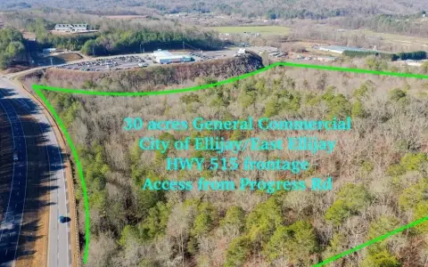30 Acres Commercial Land Ellijay