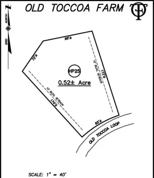 Toccoa River Access Homesite