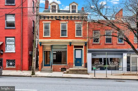 Mixed-Use Building with Separate Entrances