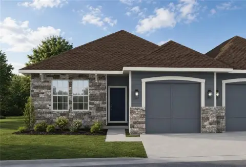 Under-Construction Duplex with Garage