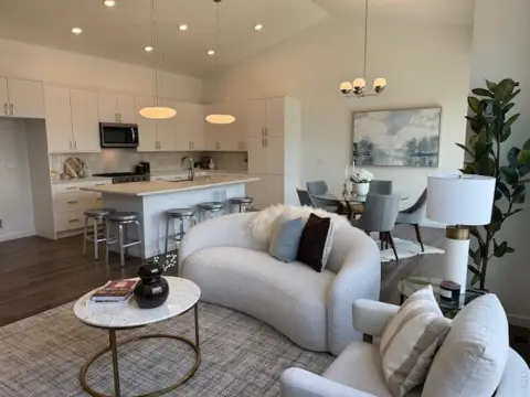 Contemporary Duplex Under Construction