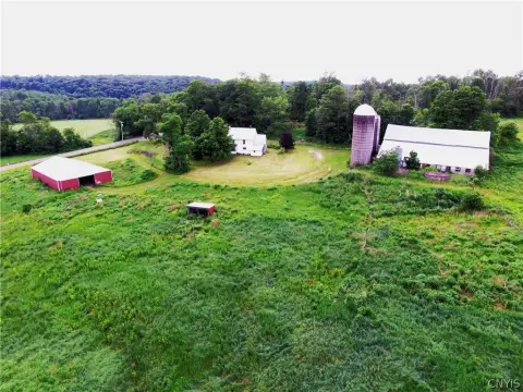 Farm with Livestock Barn