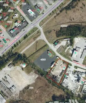 Fenced Industrial Storage Lot