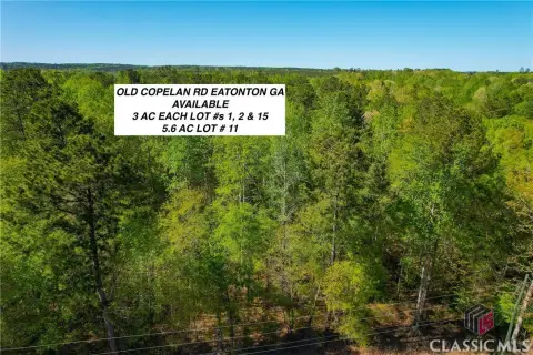 Wooded Lot Near Lake Sinclair