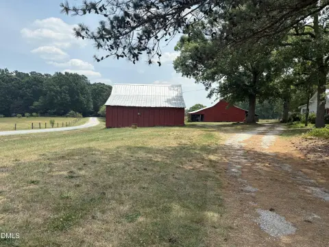 Cleared Agricultural Land with Barns