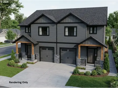 New Duplex with Attached Garages
