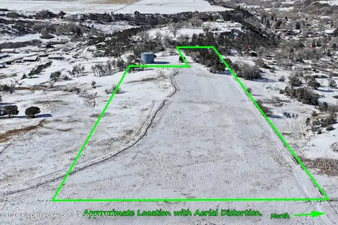 Irrigated Land Near Collbran, Colorado