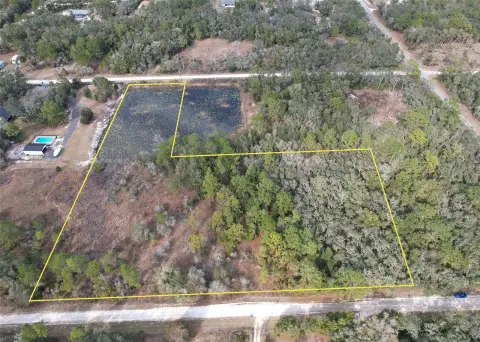 Waterfront Land in Webster, Florida