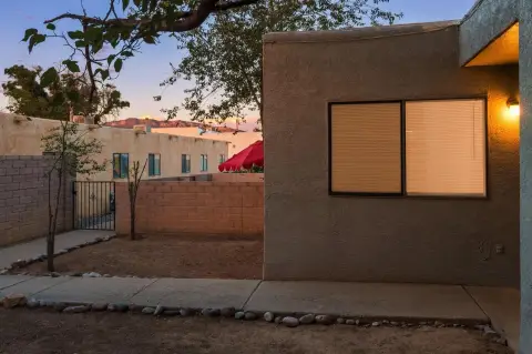 Quadplex with Courtyard Spaces