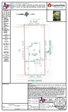 Cleared Lot in Dallas, TX