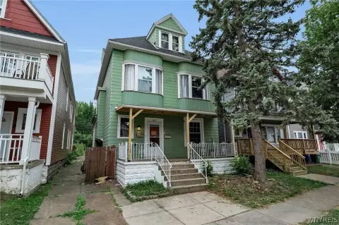 Duplex with Covered Front Porch