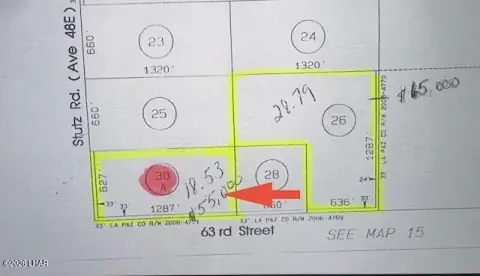 Vicksburg, AZ Land Parcel