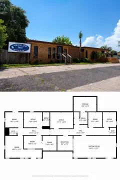 Office Duplex with Fenced Yard