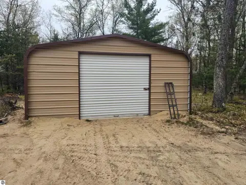 One-Acre Lot with Steel Garage