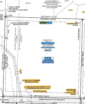 Flat Land with On-Site Sewer