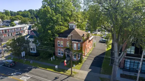Two-Story Mixed-Use Brick Building