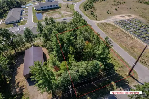 Wooded Commercial Land