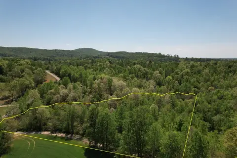 Creek Frontage Land in Hiddenite