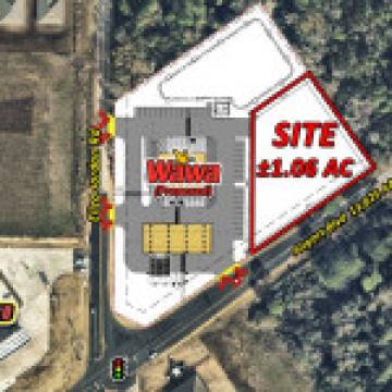 1.06 Acres Out Parcel for Sale or Ground Lease Adjacent to Proposed Wawa