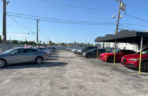 Miami Automotive Car Dealer Lot - Miami Dealership Property – Corner Lot Lease Opportunity
