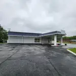 Used car Sales office with 3 1/2 service bays