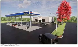 Projected Inside Sale $187,000 Monthly! New Construction ExtraMile Gas Station with Property in Milledgeville, GA!