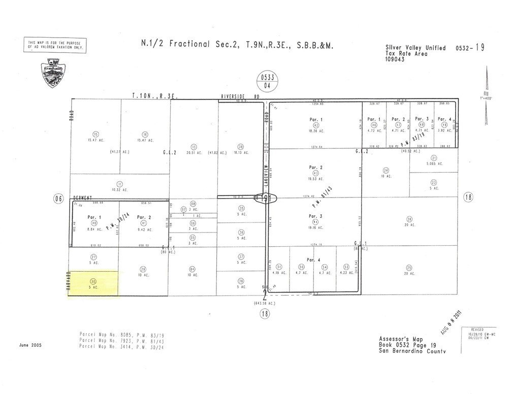 Newberry Springs 5-Acre Corner Lot
