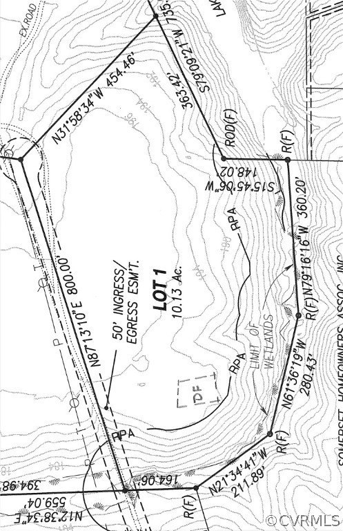 Mechanicsville, VA Wooded Building Tract