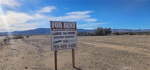Desert Lot Near Marine Base