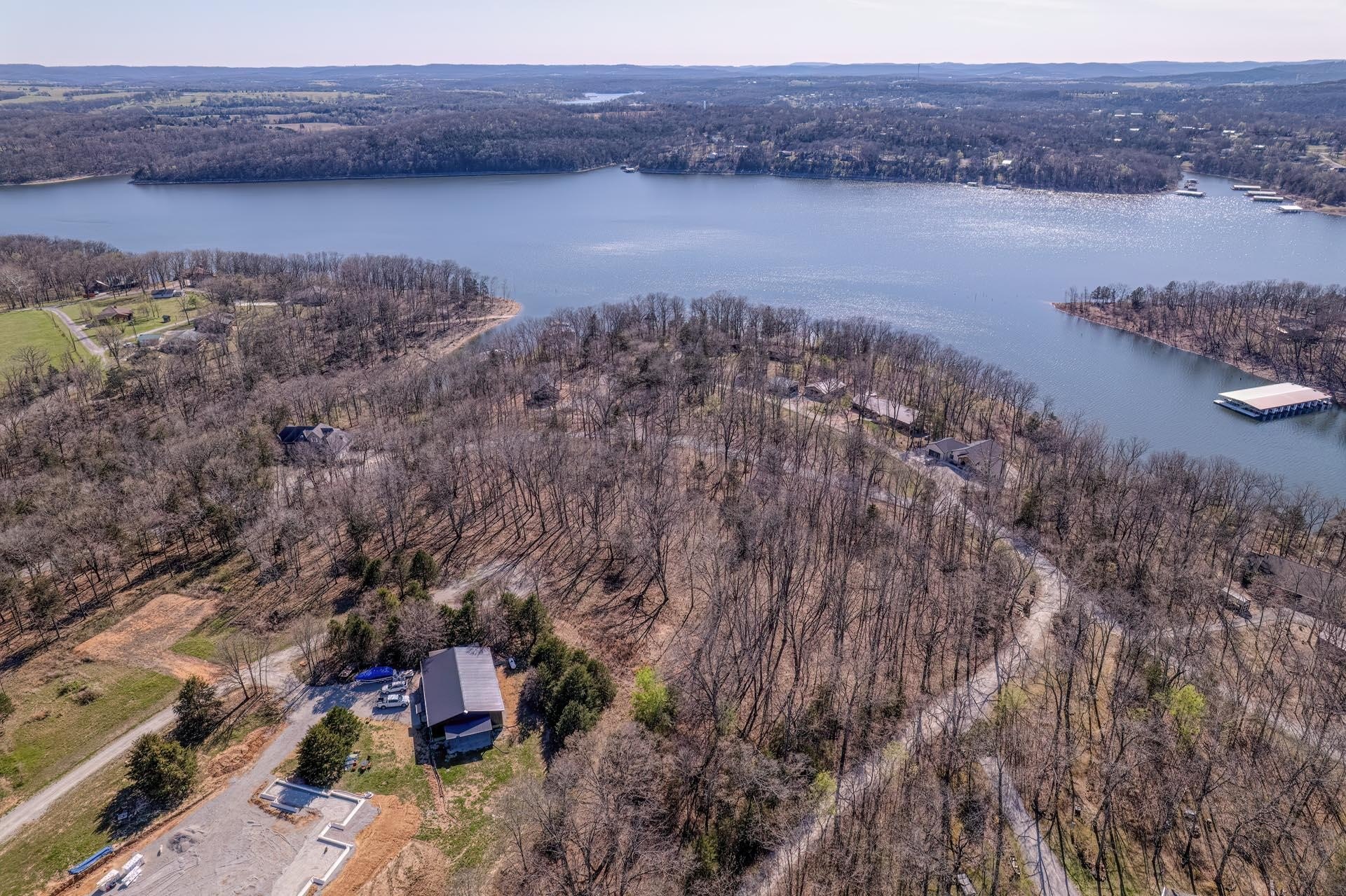 Level Acreage with Lake View